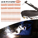 Welding Torch Assembly Kit Protection Nozzle Gas Diffuser PT-31 CUT40 LGK40