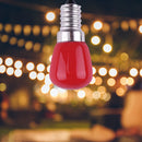 E14 Light Bulb 3W 220V Colorful LED Decorative Light Fridge Lamp (Red) Newly