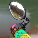 Bicycle Rear View Mirror MTB Road Bike Handlebar Rearview Plane Mirror Blac