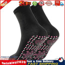 2pcs Unisex Winter Self-Heating Health Socks Pain Relief Stockings (Black) Newly