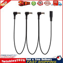 Daisy Chain Guitar Effect Pedal Power Supply Cable Wire Black (1 to 3 Way) Newly