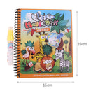 Slibrat Magic Water Drawing Cloth Book Kids Reusable Forest Drwain
