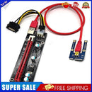 USB 3.0 Mini PCIE Riser SATA 16X PCIE PC Adapter Card Power Cable (6 Pin)