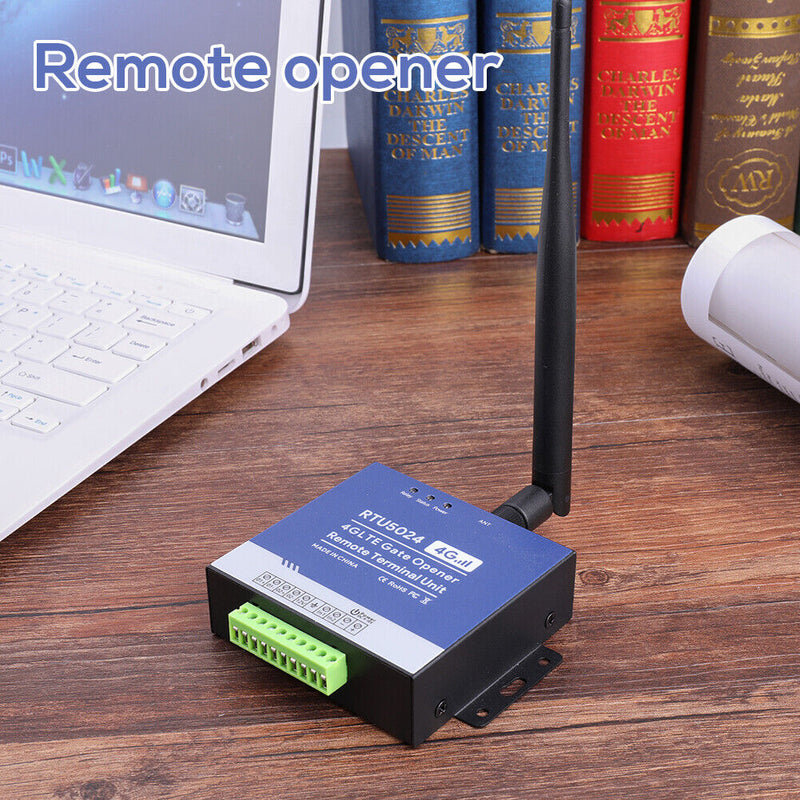 GSM Remote Control Gate Opener 4G Relay SMS Free Call Door Access Switch