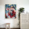 Magic Girl Oil Paint By Numbers Kits DIY Handpainted on Canvas Wall Arts