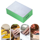 Diamond Hand Polishing Pads Tile Glass Abrasive Grinding Stone (400-Grit) Newly