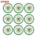 100xCucumber Hydra-gel Eye Patches Eye Pads Strong Set Water Absorption J5A4