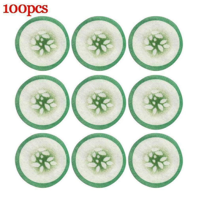 100xCucumber Hydra-gel Eye Patches Eye Pads Strong Set Water Absorption J5A4