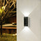 Outdoor LED Solar Light Waterproof Adjustable Wall Panel Light (White) Newly