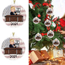 Hot Gift Funny Humorous Lets Go Brandon Ornament Christmas FJB
