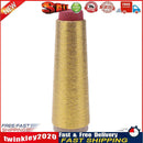 Glitter Stitch Yarn Sewing Thread Woven Embroidery Knitting Line(Golden) Newly