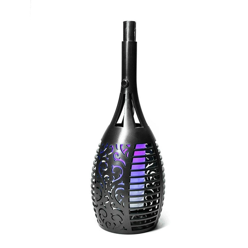 12 LED Flame Torch Light Solar Powered Garden Path Plug-In Decoration Lamp