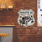 Route 30 Retro Metal Plate Tin Sign Shield Shape Plate for Bar Pub Club Cafe