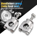 Motorcycle 7/8 22mm Aluminum Handleable Risers Bar Clamps Motorbike Accessories