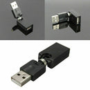360 Degree Free Rotation Usb Male To Female Bending Interface Quick F1G9