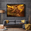 11CT Dragon Animal Full Embroidery Print Chinese Cross Stitch Set Handmade Gift