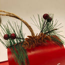 Ornaments Merry Christmas Christmas Pendants Metal Crafts Mailbox Tree Decor