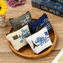 Canvas Cute Classic Clutch Bag Mini Coin Pouch Mini Wallet Key Bag Coin Purse