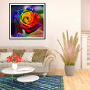 5D DIY Full Drill Diamond Painting Colorful Flower Cross Stitch Mosaic Kit