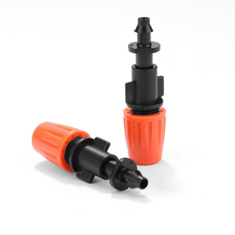 30pcs Adjustable Micro Barbed Nozzle Misting Sprinklers Irrigation Sprayer