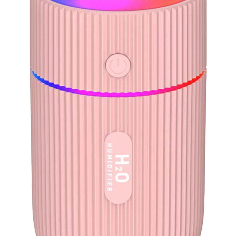 Portable Colorful Mini USB Car Humidifier Mist Maker Air Purifier (Pink)