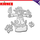 Scarecrow Pattern Cutting Metal Dies Stencils for Scrapbook Album
