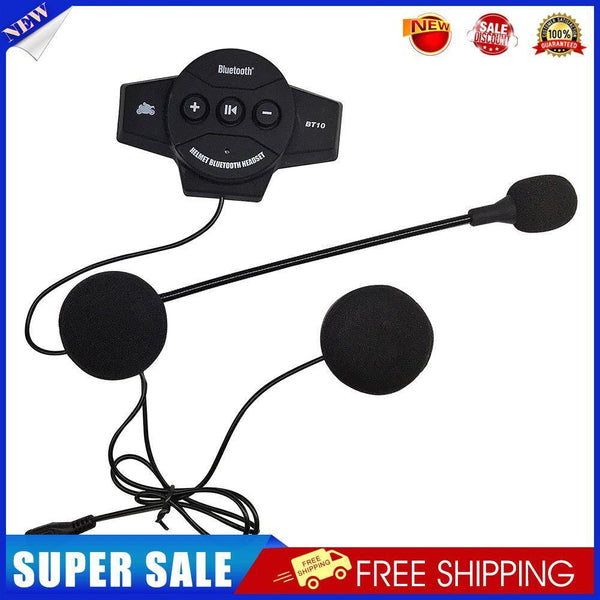Motorcycle Helmet Headset Bluetooth-compatible 5.0 Handsfree Call Earphones