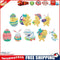8pcs Animal 5D DIY Round Drill Diamond Painting Stickers Kits Phone Decor