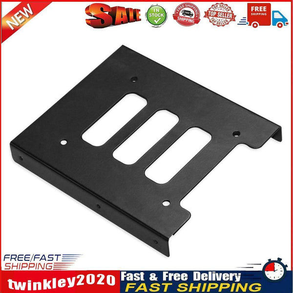 1x 2.5 inch to 3.5 inch SSD HDD Mounting Adapter Hard Drive Holder Bracket Newly