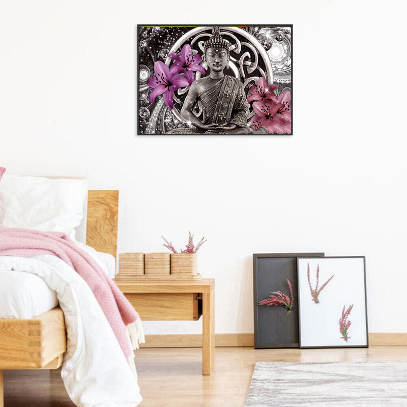 Buddha Drawing Frameless DIY Oil Paint by Numbers Canvas Home Decoration Newly