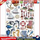 4pcs 5D DIY Diamond Painting Stickers Handmade Art Craft Kits Gift (BT008) Newly