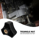M6 Triangular Nut Threaded Rivet for Woodworking Router Table T-Track Chute