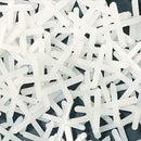 100pcs 2mm Tile Leveling System Tile Spacer Cross Spacers for Floor Wall Newly