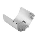 Metal Racing Car Cold Air Intake 2.5-5 inch Neck Cone Filter Heat Shield Cover