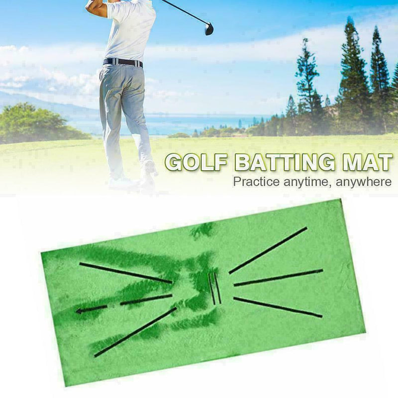 Golf Training Mat For Swing Detection Batting Practice lot Aid Game F2T1