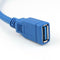 USB 3.0 A Male Plug to Female Socket 1.8M Super Fast Extension Cable Cord