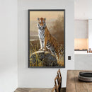 5D DIY Diamond Drawing Northeast Tiger Kits Full Round Drill Wall Decor Crafts