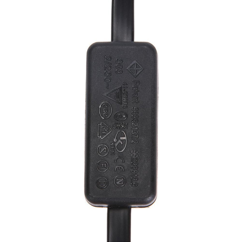 16 Pin Flat OBD 2 Car ELM327 Extension Cable with Switch Adapter Male