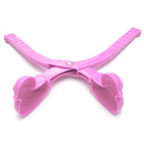 Snowball Maker Tool Duck Shape Snow Ball Tongs Clip with Handle (Pink) Newly