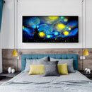 80x45cm 5D DIY Diamond Painting Abstract Night Sky Full Round Drill Mosaic Kit