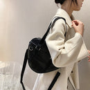 Fashion Women Messenger Bag Love Shaped PU Handbag Street Travel Shoulder Packs