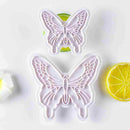 Butterfly Flower Plunger Fondant Stamp Cookie Decorate Cake Hot UK Tool C0D0