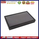 Square Jewelry Display Gifts Box PU Leather Necklace Bracelet Ring Organizer