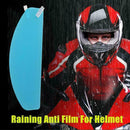 Motorcycle Helmet Waterproof Rainproof Anti-Fog Lens Clear Visor Film B1Y8 B6S2