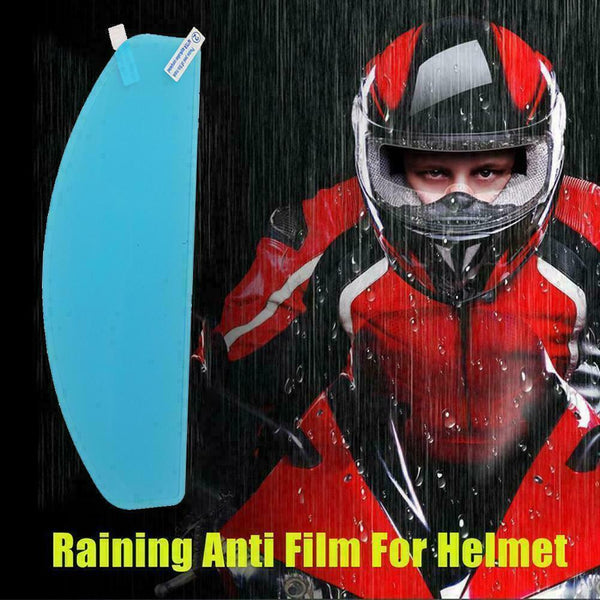Motorcycle Helmet Waterproof Rainproof Anti-Fog Lens Clear Visor Film B1Y8 B6S2