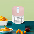 #A Multifunction Mini Meat Grinder Electric Garlic Masher Crusher USB Charging