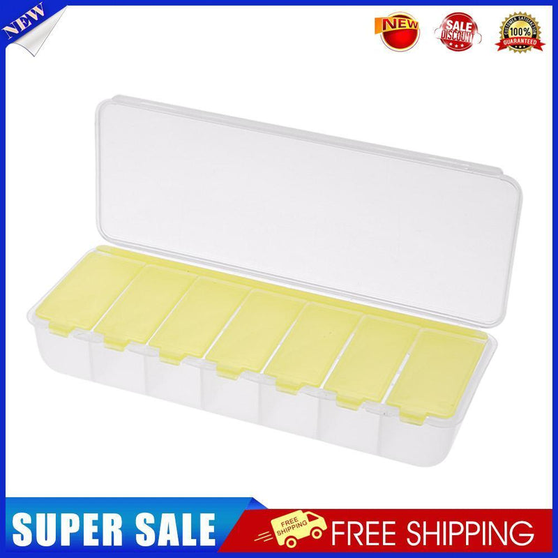 7 Days Weekly Pill Case Medicine Dispenser Organizer Pill Box Splitters