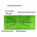Golf Training Mat For Swing Detection Batting Practice Aid Game lot V3S0
