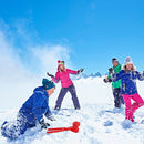 Snowball Maker Tool Dragon Shape Snow Ball Tongs with Handle (Red) Newly