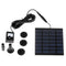 Fountain Pump Solar Water Panel Power Kit Pool Garden Pond Watering Submersible